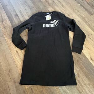 chinese dress ladies PUMA FENTY PUMA By Rihanna Zip-Up Sweater Maxi Dress – Dolls Kill main image 1